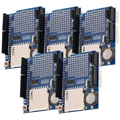 Immagine di AZDelivery 5 x Modulo Data Logger Logging Shield Recorder compatibile con Arduino incluso un E Book!