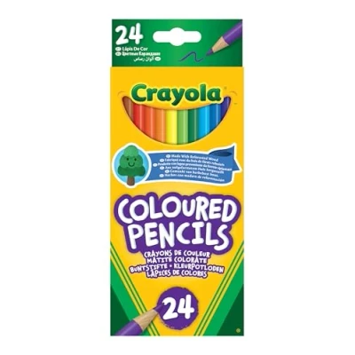 Immagine di CRAYOLA Matite Colorate, 24 Colori Assortiti, Pre temperate, per Scuola e Tempo Libero, 3624