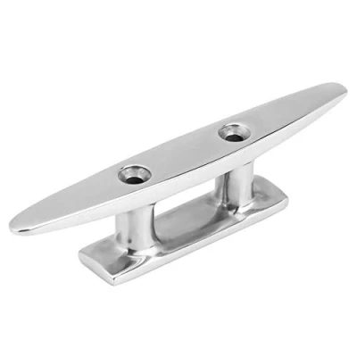 Immagine di Bitta per Barca, Fydun 4 Pollici Bitte Barche Impieghi Gravosi Argento Accessori in Acciaio Inox Molo di ormeggio Corda da Coperta Marine Yacht
