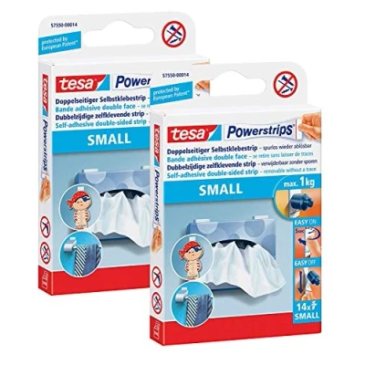 Immagine di tesa Powerstrips strisce piccole per max. 1 kg, confezione da 14 (2, SMALL)