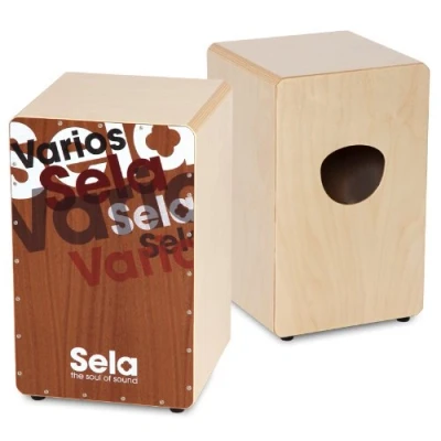 Immagine di Sela Varios SE 013 Cajon con Snare Estraibile, Completamente Assemblato