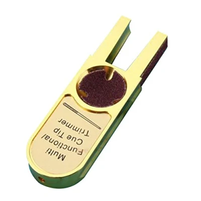 Immagine di Gimiton Biliardo Pool Cue Tip Shaper Tool Scuffer Burnisher tagliabordi Tapper