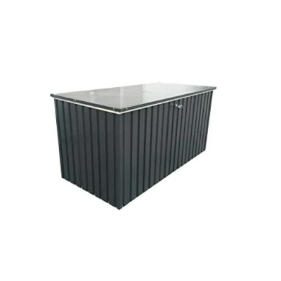 Immagine di Duramax 1.9, Cuscino con cilindro idraulico a gas e lucchetto per lucchetto, 1450 L, Anthracite