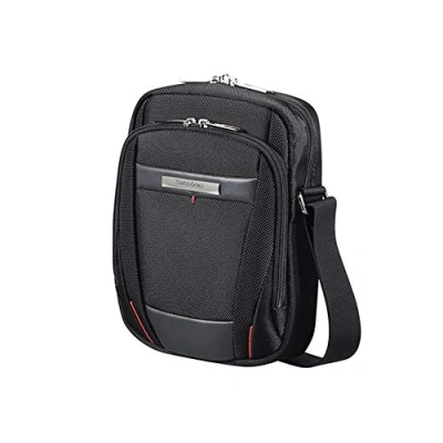 Immagine di Samsonite Tablet CROSSOVER PRO DLX 5 7.9 Pollici Borsa a Tracolla, Messenger, Tracolla per (23 cm 3 Litri), Nero (Black)