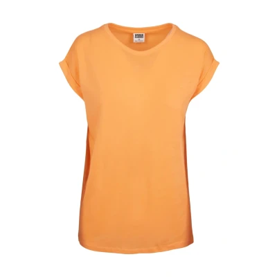 Immagine di Urban Classics Extended Shoulder Tshirt basic, Donna, Taglia: Small, Papaya