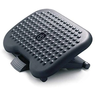 Immagine di Hansa World of Office h5051005 footness comfort Poggiapiedi (L x P) 460 mm 360 ergonomica, Regolabile in altezza, inclinazione regolabile, con