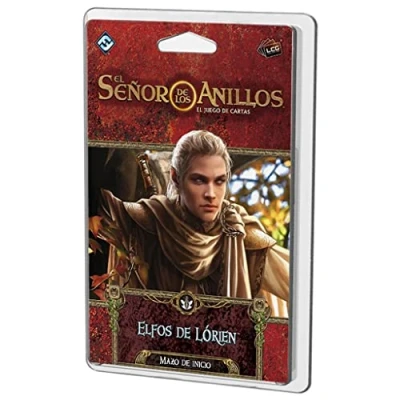 Immagine di Fantasy Flight Games, MEC104ES Il Signore degli Anelli LCG, Elfi di Lórien Mazzo Home, Gioco Carte in Spagnolo, Multicolore