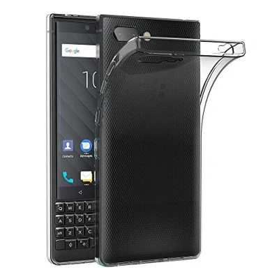 Immagine di AICEK Cover Blackberry Key2, Key2 Silicone Case Molle di TPU Trasparente Sottile Custodia per (6,28 Pollici)