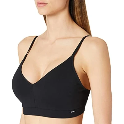 Immagine di Skiny Herausnehmbare PADS Essentials Reggiseno a triangolo, Donna, Taglia: 38, Black