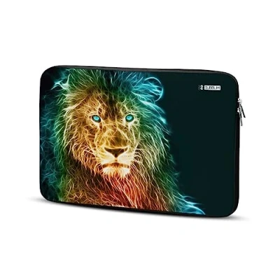 Immagine di SUBBLIM Custodia per computer in neoprene Trendy Sleeve Neo 13.3 14 Lion