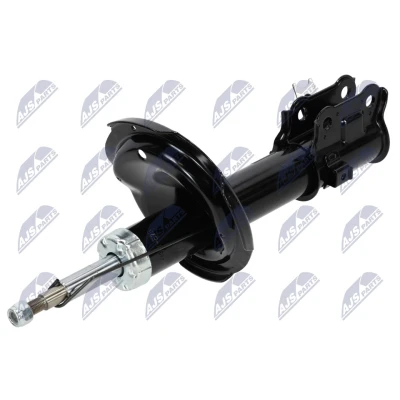 Immagine di NTY A HY 526 Ammortizzatore Assale anteriore Sx pressione del gas doppio tubo tipo McPherson Spina superiore, Collare inferiore