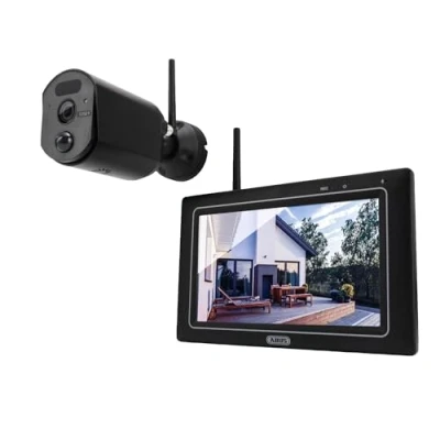 Immagine di ABUS EasyLook BasicSet PPDF17000 senza fili Kit videocamere sorveglianza 4 canali con 1 camera 2304 x 1296 Pixel 2.4 GHz