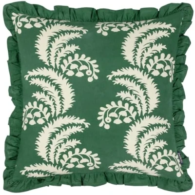 Immagine di Paoletti Fodera per cuscino in cotone con pieghe floreali Montrose