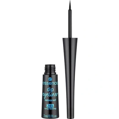 Immagine di Essence Cosmetics eyeliner dip waterproof durata 24h, lunga durata, definizione, ultra pigmentato, colore intenso, 3 ml