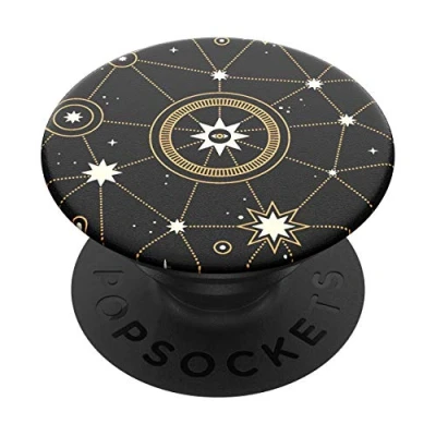 Immagine di PopSockets PopGrip Supporto e Impugnatura per Telefoni Cellulari Tablet con Un Top Intercambiabile Star Chart