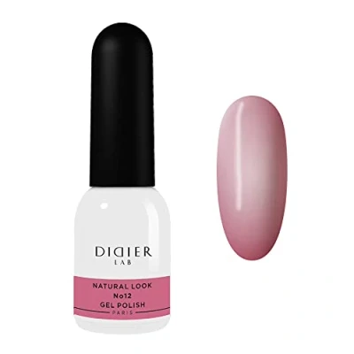 Immagine di DidierLab Natural Look Smalto Semipermanente Unghie No.12 Gel UV LED Lunga Durata e Facile da Usare Effetto Colori Smalti per 10ml