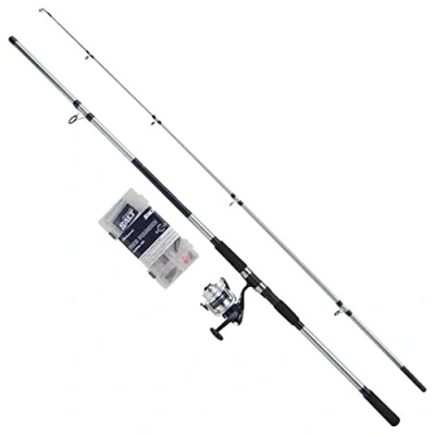 Immagine di Shakespeare Salt Pier Pounder Pesca in Mare Combo Set 3.00m (112 225g) Canna da surf casting