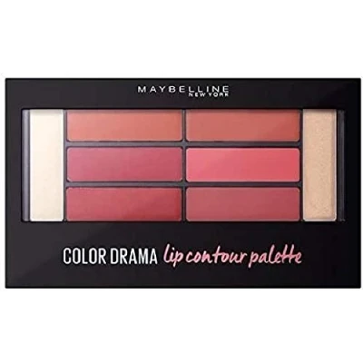 Immagine di Maybelline New York Color Drama LIP Contour Palette Rossetti Contouring, Blushed Bombshell