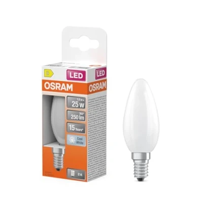 Immagine di OSRAM 4099854466311 LED (monocolore) ERP D (A G) E14 1.8 W Bianco freddo (Ø x A) 35.00 mm 1 pz.