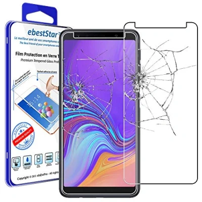 Immagine di ebestStar Vetro Temperato Compatibile con Samsung A7 Galaxy 2018 SM A750F Protezione Schermo Pellicola Anti Shock, Rottura, graffio [Apparecchio: 159.8 x 76.8 7.5mm, 6.0&#039;&#039;]