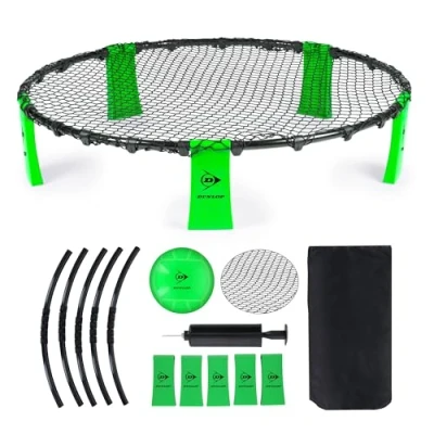 Immagine di Dunlop Spyderball Palla, pompa e borsa da viaggio incluse Massimo 4 giocatori. giocatori Adatto per Spikeball