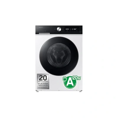 Immagine di Samsung WW90DB7U94GEU3 Lavatrice AI EcoBubble, Intelligenza Artificiale e SmartThings, 9 kg, A 20% con Super Speed 39, Autodosificatore, Bianco