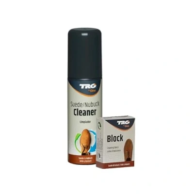 Immagine di TRG The One Confezione di gomma detergente + sapone per camoscio, nabuk e pelle Cura pulizia calzature accessori la Rimuove le macchie su scarpe accessori,