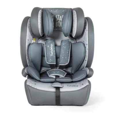 Immagine di Seggiolino Auto I SIZE R129. per la sicurezza dei bambini con altezza da 76 a 150 cm. Poggiatesta regolabile e imbottitura extra. (Tataway)