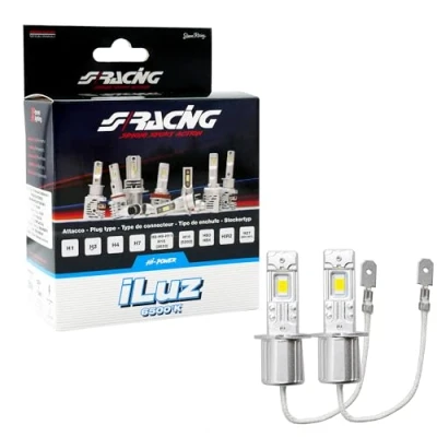 Immagine di SIMONI RACING Z3 LED Conversion ILuz, Lampadine H3 a per Auto, 6500K luce Bianca