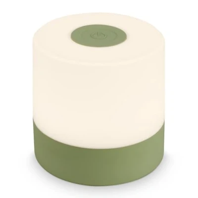 Immagine di BRILONER Mini lampada da tavolo a LED senza fili, comodino dimmerabile Touch, scrivania, lettura, per esterni e interni, USB C, campeggio, verde