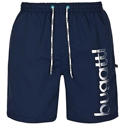 Immagine di bugatti® Costume da bagno uomo, colori blu, verde, Blu navy, rosso, nero o turchese, mare, XL