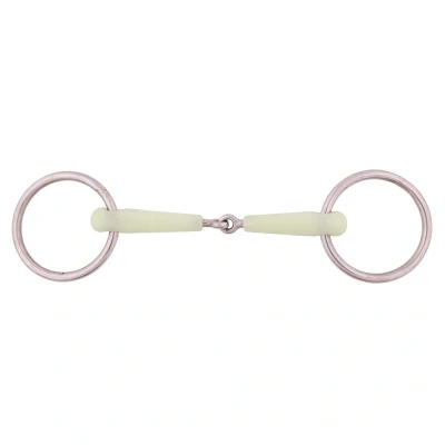 Immagine di BR Filetto Singolo Rotto Pony Mela Bocca 15 mm 10,5 1 Colore Grigio