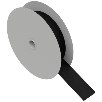 Immagine di Hebotec 11 KE20001FRT Nastro a strappo per raggruppare lato morbido e rigido (L x L) 1000 mm 20 Nero 1 m