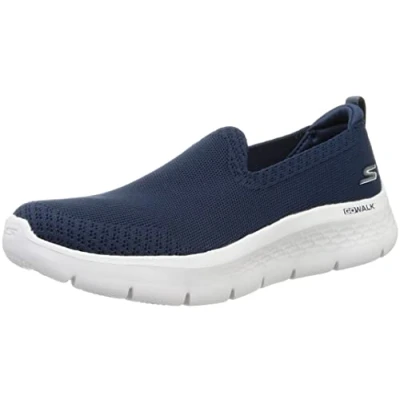 Immagine di Skechers Slip da Donna Go Walk Flex Relish, Scarpe Ginnastica, Blu Mare, 35 EU Larga