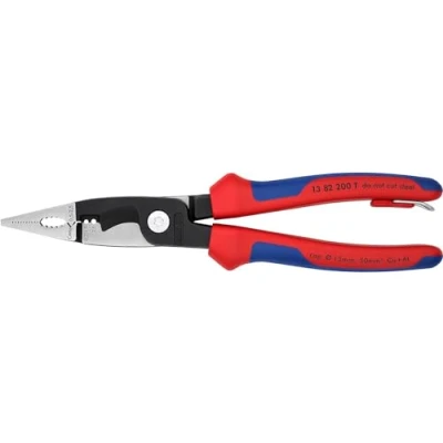 Immagine di Knipex Werk 13 82 200 T Pinza multifunzione con anello di fissaggio 0.5 fino a 2.5 mm²