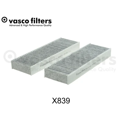 Immagine di DAVID VASCO X839 Filtro abitacolo al carbone attivo 256 83 30 PEUGEOT: 208 II Hatchback, 2008 II, OPEL: Corsa F Mokka
