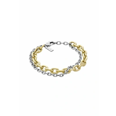 Immagine di Armani Exchange AXG0162710 Bracciale da uomo in acciaio inossidabile color oro