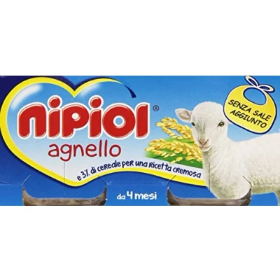 Immagine di Nipiol Omogeneizzato Agnello 24x80g