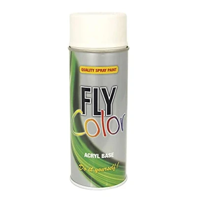 Immagine di VERNICE SPRAY FLY COLOR COLORE BIANCO OPACO 400 ML MOTIP DUPLI ITALIA DC400840