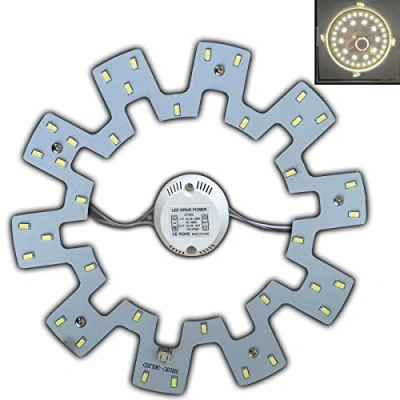 Immagine di Modulo LED, set da montare per lampada circolare soffitto, lampadina a tubo, 18 Watt, warmweiß, 2G10 18.00W 230.00V