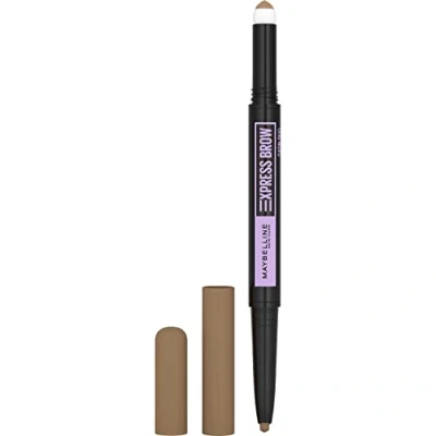 Immagine di Maybelline New York Express BROW Satin DUO Matite sopracciglia, Donna, Taglia: One Size, 1 dark blonde
