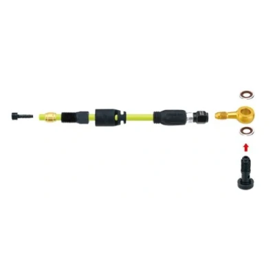Immagine di Jagwire Formula Oro Hydraulc Fitting Kit Nero