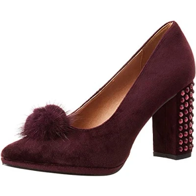 Immagine di Eferri Rabbit, Scarpa con Tacco Donna, Bordeaux, 38 EU