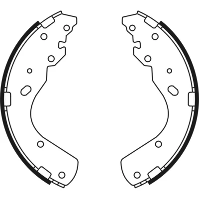 Immagine di ABE C03044ABE Ganasce Freno Assale posteriore 295 54 FORD: Ranger Mk3, Mk2