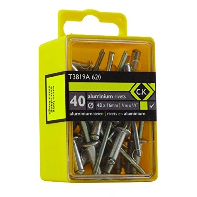 Immagine di C.K T3819A 620 Rivetto (Ø x L) 4.8 mm 16 Alluminio 40 pz.