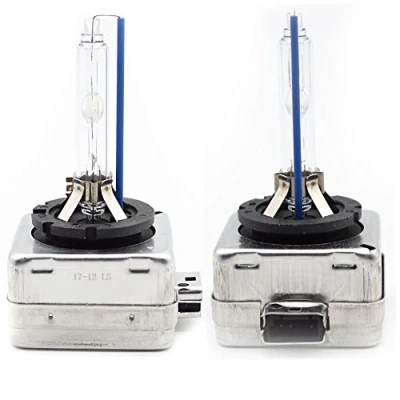 Immagine di BeiLan 2 Pack D1S Car Headlights Lampadine HID Xenon 8000K Super Bright Cold White Light 35W 12V Lampada ad alta intensità di sostituzione per lampade alogene o LED esterni