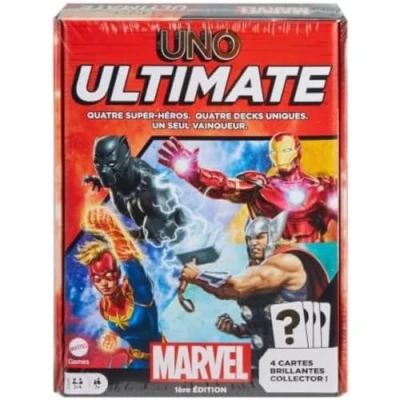Immagine di Mattel Games UNO Ultimate Marvel, Versione: Francese, HPT47