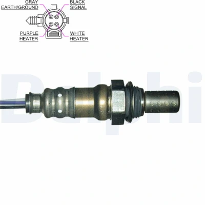 Immagine di DELPHI ES20044 12B1 Sonda lambda planare, riscaldato JEEP: WRANGLER 2, GRAND CHEROKEE I, CHRYSLER: Neon I