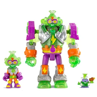 Immagine di SUPERTHINGS Superbot Mega K Robot Professor articolato con accessori da combattimento, 1 Kazoom Kid e SuperThing esclusivi.