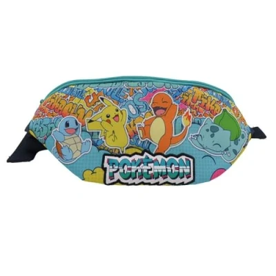 Immagine di Marchi CyP Pokémon Marsupio, Borsa a mano, tracolla, Multicolor. Prodotto unisex e ufficiale